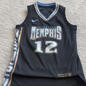 Nike Black and Blue Memphis Grizzlies Jersey